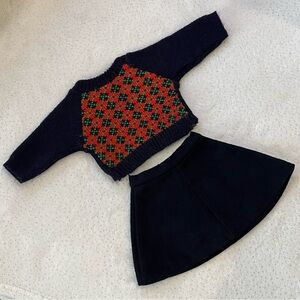 American Girl Pleasant Company Doll Molly’s Meet Argyle Sweater & Skirt Hungary